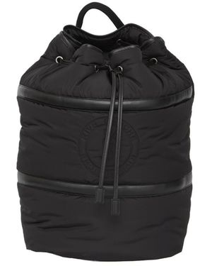 Saint Laurent Rive Gauche Drawstring Backpack - Black