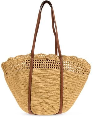 Ulla Johnson Woven Shoulder Bag - Metallic
