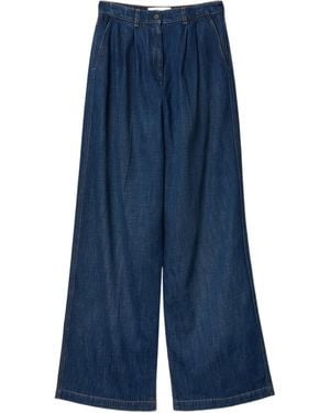 Lanvin Wide-Leg Jeans - Blue