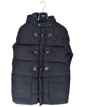 Armani Jeans Long Sleeve Down Jacket - Blue