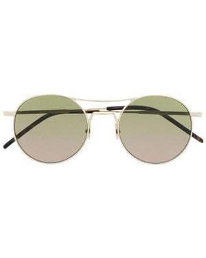 Saint Laurent Eyewear Round Frame Sunglasses - Multicolour