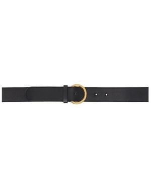 The Row Half Moon Adjustable Belt - White