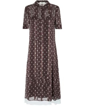 ワンピース Fendi TUNIC STYLE SHORT DRESS Fendi Tunic Style Short Dress in Black | Lyst