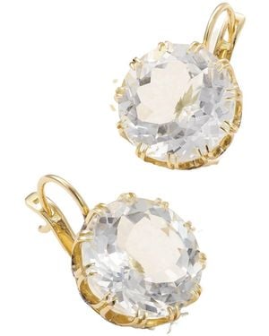 Ileana Makri 18-Karat Diamond Earrings - White