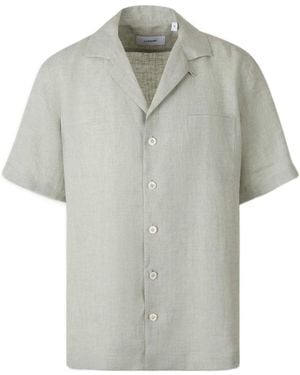 Lardini Short-Sleeved Shirt - Grey