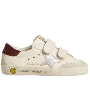 Golden Goose Round Toe Casual Shoes - Natural
