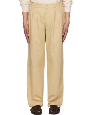 Isabel Marant Belt Loops Slacks - Natural