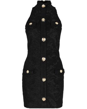 Balmain Mini Dress - Black