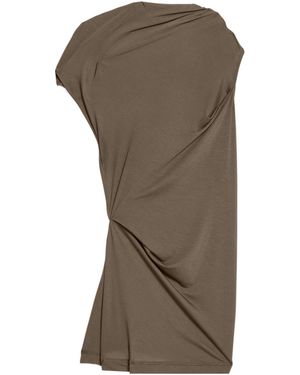 Helmut Lang Sleeveless Windproof Top - Brown