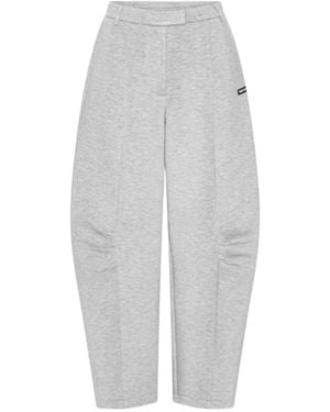 ROTATE BIRGER CHRISTENSEN Gathered-Detail Trousers - White