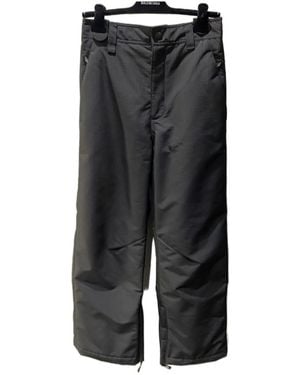 Balenciaga Skiing Straight Casual Pants - Black