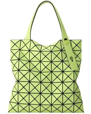 Issey Miyake Geometric Panel Tote Bag - Green