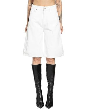 Coperni Denim Bermuda Shorts - White