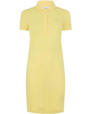 Lacoste Shortsleeve Polo Dress - Yellow