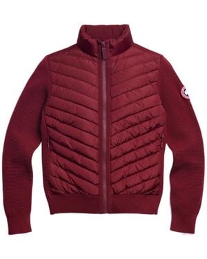 Canada Goose Hybridge Knit Jacket - Red