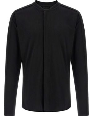 Thom Krom 911 Honeycomb Panel Shirt - Black