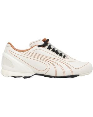 PUMA V-S1 Leather Trainers - White