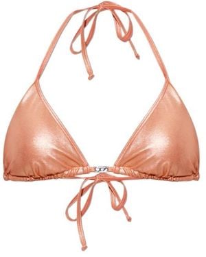 DIESEL Lace-Up Bikini - Pink