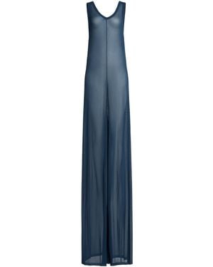 Alaïa Fluid Jumpsuit - Blue