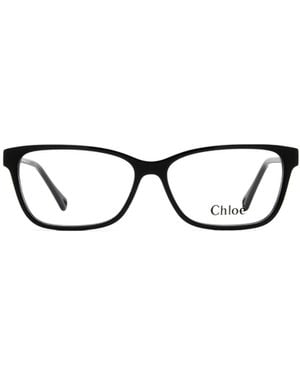 Chloé Square-Frame Glasses - White