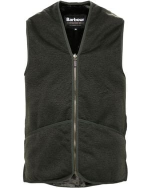 Barbour Zip-Up Padded Gilet - Black