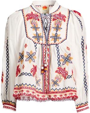 FARM Rio Long-Sleeved Shirt - Red