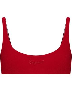 DSquared² Backless Bikini Top - Red