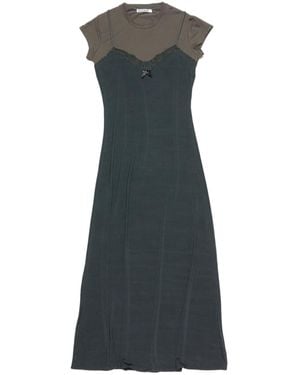 Acne Studios Layered Dress - Black