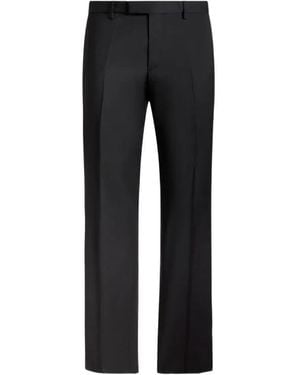 Etro Evening Pants With Side Band Detail - Black