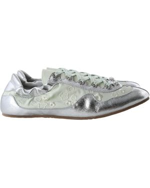Cecilie Bahnsen Cbblaise Floral Low-Top Trainers - Grey