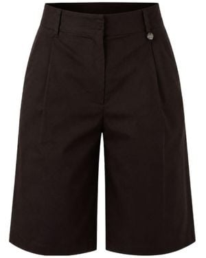 Liu Jo Pleated Shorts - Black