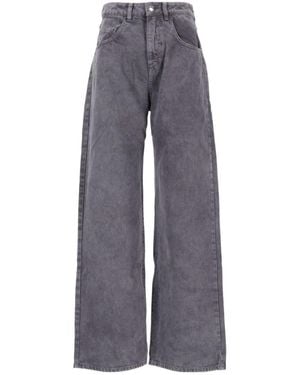 ICON DENIM Poppy Wide-Leg Jeans - Grey