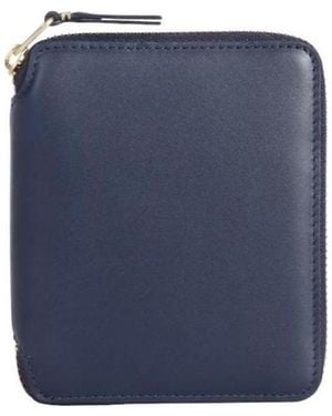 Comme des Garçons Comme Des Garçons Wallet Zipped Wallet - Blue