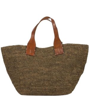 IBELIV Tokyo Woven Tote Bag - Brown