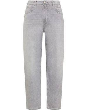 Seventy Five-Pocket Jeans - Gray