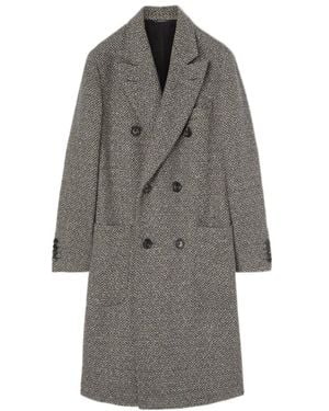 Loro Piana Herwin Double Breasted Coat - Grey