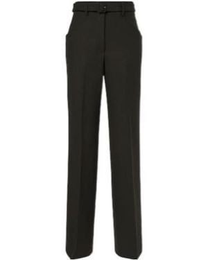 Gabriela Hearst Solid-Colored Wide-Leg Pants - Black