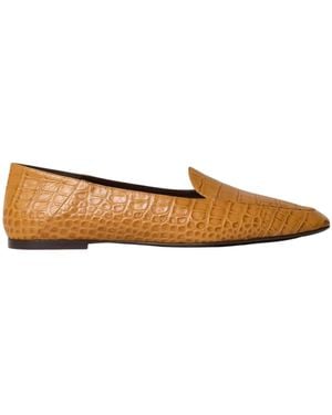 Celine Aura Loafers - Brown