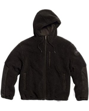 Canada Goose Harrier Full Zip Fleece Hoodie - Black