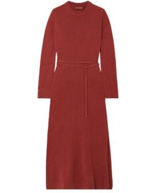 Altuzarra Belted Mid-Length Dress - Red