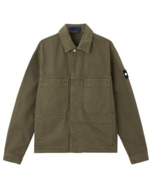 Stone Island Bull Denim Tc Jacket - Green