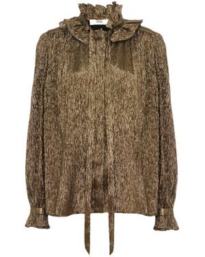 Chloé Strap Shirt - Brown