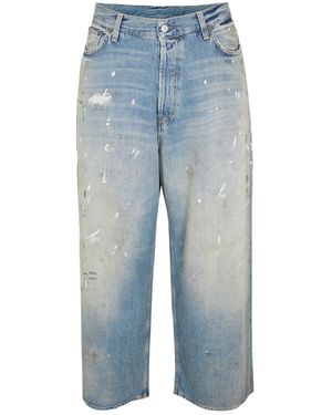 Acne Studios Wide Leg Jeans - Blue