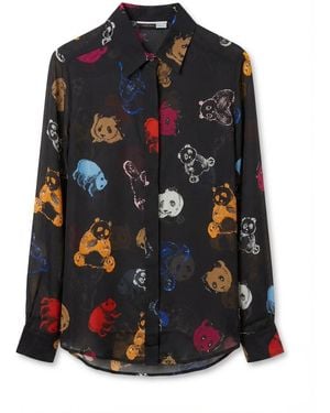 Sportmax Long-Sleeved Top - Black