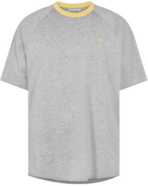 Ami Paris Classic Crew Neck T-Shirt - Gray