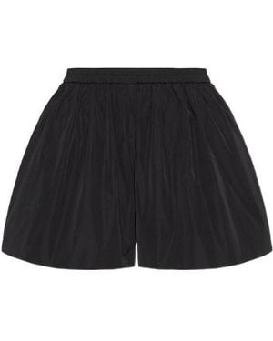 RED Valentino Logo Shorts - Black