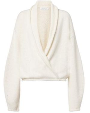 AYA MUSE Kena Cotton Wrap Top - White