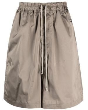 Rick Owens Drawstring-Waist Shorts - Grey