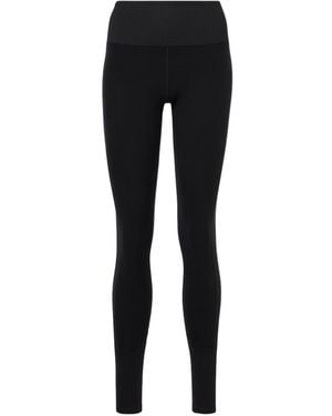 Alo Yoga Ribbed Elastic Leggings - Black