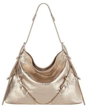 Givenchy Medium Voyou Shoulder Bag - Natural